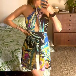 Mara Hoffman Criss Cross Keyhole top Dress S